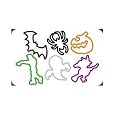 Silly Bandz Halloween Shapes - 24 pk