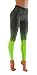 Vesi Star Women's Flexible Exercise Pants (Large, Green)