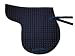 All Purpose English Saddle Pad Quilted Cotton Navy Blue