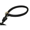 DT Slip - Dean & Tyler's New 2 in 1 Slip Leash - 4 Foot by 3/4" Width - Black - This Is a Combination of a Choke Collar and a Leash All in One!!! - Full Grain Leather With Solid Brass Hardware!!! This Slip Leash Includes a Stopper. Available in Brown or Black in 4 Ft, 5 Ft and 6 Ft Long! - Optional Stainless Steel Hardware! - Contact Us