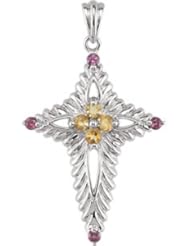 Cross Pendant Sterling Silver R42304