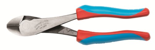 Channellock 338CB 8-Inch Diagonal Plier with Code Blue Comfort Grips and Side CutterB000EYNPFY