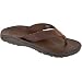 Mens Olukai Ohana Leather Sandals Ginger/Ginger 11