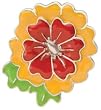 Finders Key Purse Blossom Key Chain