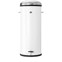 Vipp 24 Wastebin - White - 8 Gal - 30" X 11"