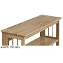 Mantel Top 29.5"w Natural