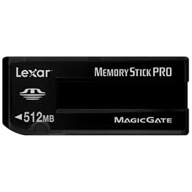Lexar MS512-80-664 512 MB Platinum II Memory Stick PRO (Retail Package)