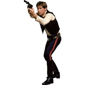 RoomMates RMK1588GM Star Wars Classic Han Solo Peel and Stick Giant Wall Decal: Home Improvement