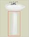 St Thomas Creations 5201.331.02 Marathon jr Pedestal Bone
