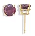 14KT Garnet Earrings