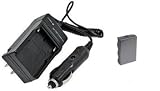 Includes EXPEDITED SHIPPING AVAILABLE AT CHECKOUT with Extended Performance Replacement Battery PLUS Mini Battery Travel Charger for Specific Digital Camera and Camcorder Models / Compatible with JVC BN-V306, BN-V306U, BN-V312U, GR-DVM76, GR-DVM76U, GR-DVM96, GR-DVM96U, GR-DVX400, GR-DVX400EG, GR-DVX407, GR-DVX407EG, GR-DVX408, GR-DVX507EG, GR-DVX509, GR-DVX600K, GR-DVX707, GR-DVX707EG, GR-DVX709 Charges with Intelligent Charge Technology - Includes Car Adapter