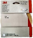 Buy 3M Automotive Products (3M 31438) 6 Stickit Gold P220 Grade Sanding Discs- 5 Pk. by 3M Automotive Products