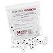 EMG Electrode 1 x 1; 50 strips in total for EMG Retrainer - DURA-STICK EMG Electrode 1 x 1 (3 cm x 3 cm) 3 electrodes/perforated strip 50 strips /bag (case) Product photo may not exactly match the product offered for sale. Please refer to the product description.