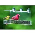 Duncraft Classic Window Bird Feeder (2/3-lb capacity - 7'' x 3.5'')