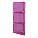 Storage Solutions 0403P6 13-Inch 3 Cube Corner Storage Unit, Pink