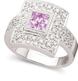 Peter Lam Pink Sapphire and Diamond Designer Gemstone Ring