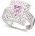 Pink Sapphire Ring
