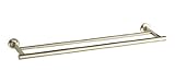 Kohler K-14375-AF Purist Double Towel Bar, Vibrant French Gold
