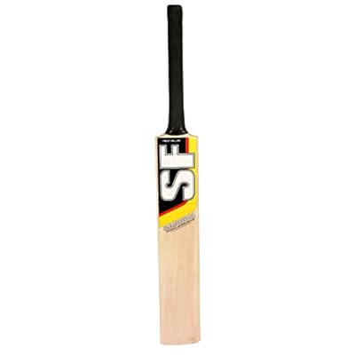 SF CRICKET BAT Kashmir Willow BIG EDGE BE 450 Full Size with Padded Cover
