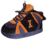 ComfyFeet Illinois Fightin Illini Baby Slippers