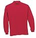 NEW Port Authority - Youth Interlock Knit Mock Turtleneck Red-S