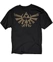 Nintendo Legend of Zelda Twilight Princess Triforce Black T-shirt Tee