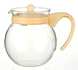 iwaki パイレックス ジャンピングティーポット ベージュ 640ml 894-BE
