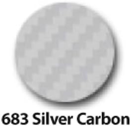 Gercutter´s Store: 2 Feet (24") Price for linear foot - French Thermo Vinyl "FASHION FRENCH" Heat Transfer Vinyl - Color: SILVER CARBON (on Cotton or Polyester Mesh and Poly-blend Fabrics) ***Free Shipping***