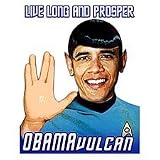 Obama Vulcan Adult Long Sleeve T-Shirt