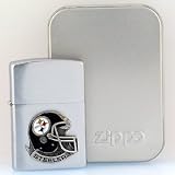 Pittsburgh Steelers Zippo Lighter - NFL Football Fan Shop Sports Team Merchandise
