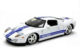 Jada Dub City White 2005 Ford GT 1:64 Scale Die Cast Car