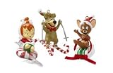 3-Piece Carlton Heirloom Hanna Barbera Christmas Ornament Set #3740397