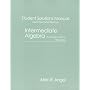 Intermediate Algebra for College Student (Student Solution Manual)