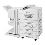OKI C9650dn - Printer - color - duplex - LED - Tabloid Extra (12 in x 18 in), 12.9 in x 17.8 in - 1200 dpi x 600 dpi - up to 40 ppm (mono) / up to 36 ppm (color) - capacity: 760 sheets - Parallel, USB, 1000Base-T