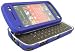 GreyMobiles Electric Blue Hybrid Armor Case For Nokia N97 WITH FREE SCREEN PROTECTOR