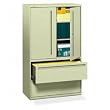 700 Series 42 Wide Lateral File with Storage Cabinet, Putty (HON795LSL)