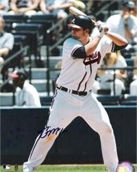 Brian McCann Autographed/hand Signed Atlanta Braves 8x10 Photo