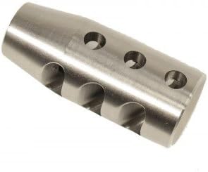 Model 4/15 Stainless Steel 3 Slot Recoil Comp for 1/2 X 28 Threads