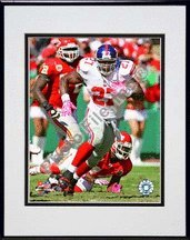 Photo File New York Giants Brandon Jacobs Framed Photo