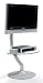 BDI Aspect 9760 Flat-panel swivel TV stand Silver