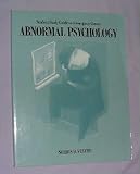 Study Guide T/A Abnormal Psych: Science of Biology 3e/Sg