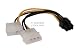DELOCK Stromkabel fuer PCI Express Karten 15cm
