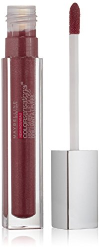 (2 Pack)-Maybelline ColorSensational High Shine Lip Gloss-Plum Luster-#120, 0.17 Fluid Ounce each