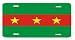 Ewe People Ghana Flag Vanity Auto License Plate