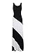 PinkPatty Sleeveless Striped Maxi Sundress Dress for Women
