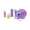 Zhu Zhu Pets Hamster Babies Butter Cheeks Yellow Baby with Pink Diaper