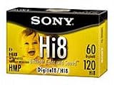 Sony Hi8 Tapes (P-6120HMPL/3B) (P6120HMPL3B)