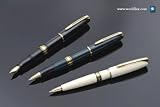 Waterman Charleston Black GT Fine Point Fountain Pen - 30046