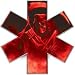 Grim Reaper Star of Life EMT EMS Red 6