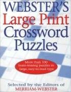 Webster's Large Print Crossword Puzzles